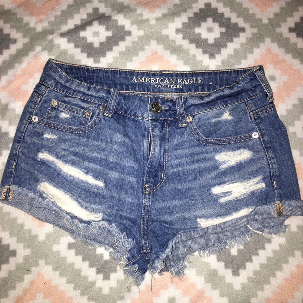 Ripped shorts